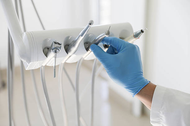 Professional Teeth Whitening technician working in Beach, ND
